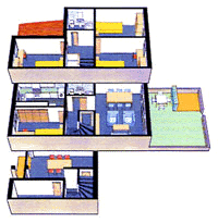 Floor plan SERT house