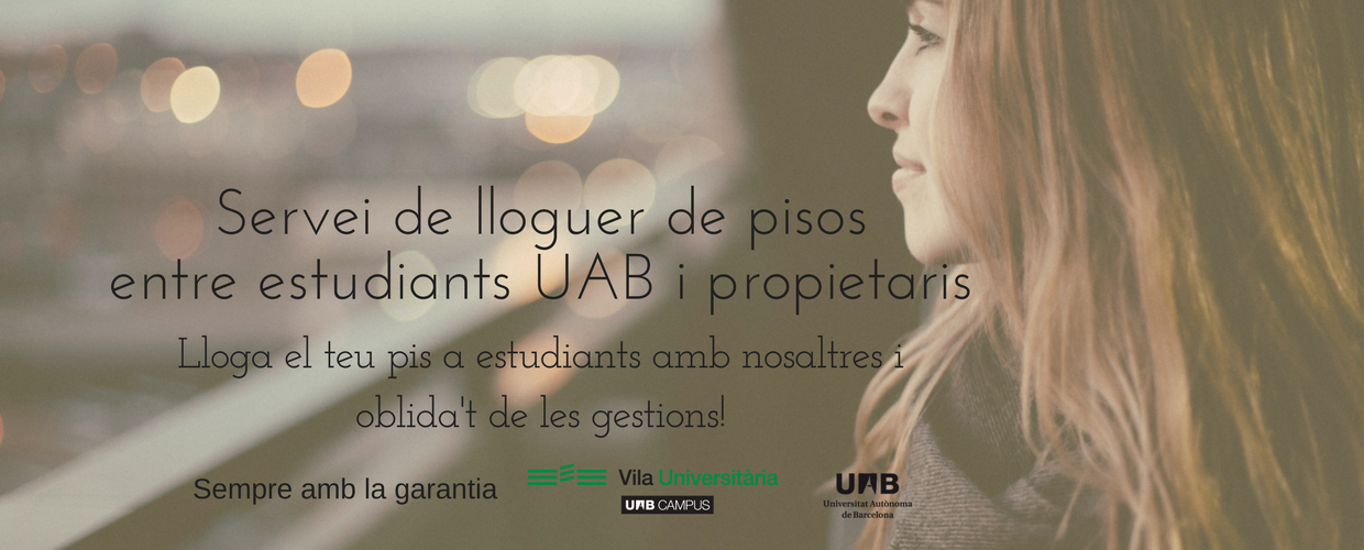 Servei de lloguer de pisos entre estudiants UAB i propietaris